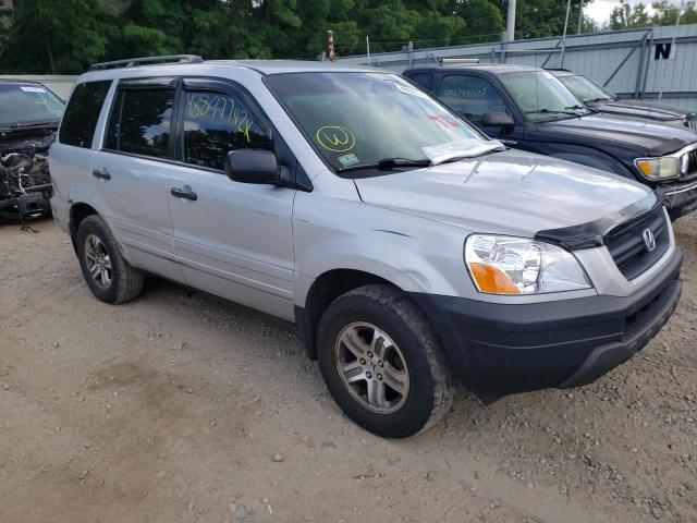 HONDA PILOT EXL 2004 with VIN 2HKYF18574H604323 - Photo from auction
