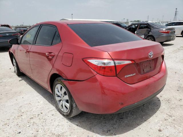 Photo 3 from auction – 2016 TOYOTA COROLLA L with VIN 5YFBURHE2GP434048