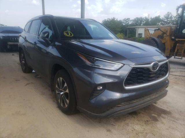 TOYOTA HIGHLANDER 2021 with VIN 5TDGZRAH5MS514846 - Photo from auction