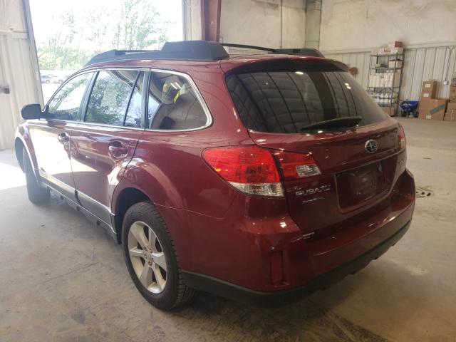 Photo 3 from auction – 2013 SUBARU OUTBACK 2. with VIN 4S4BRBCCXD3288349