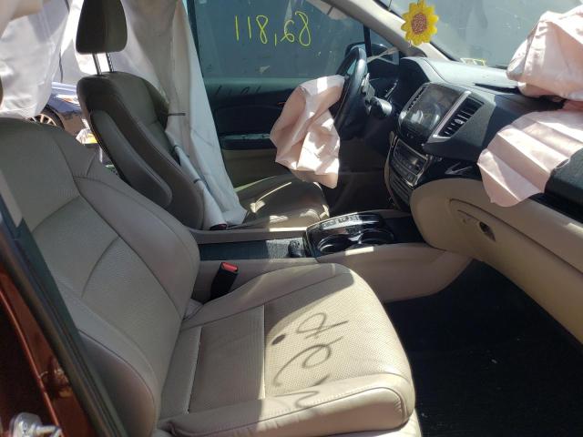 Photo 5 from auction – 2018 HONDA PILOT ELIT with VIN 5FNYF6H0XJB026682