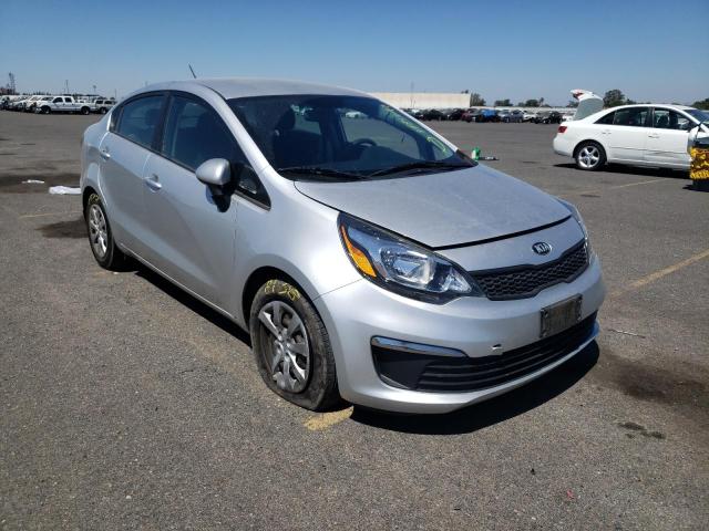 KIA RIO LX 2017 with VIN KNADM4A36H6037906 - Photo from auction