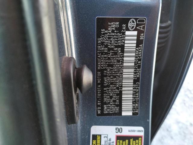 Photo 10 from auction – 2016 TOYOTA COROLLA L with VIN 2T1BURHE9GC677517