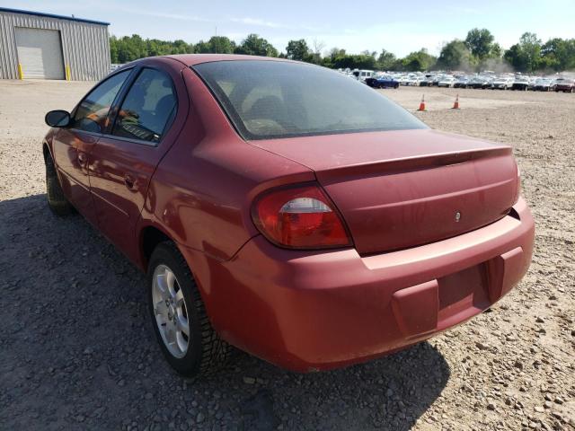 Photo 3 from auction – 2005 DODGE NEON with VIN 1B3ES56C15D180752