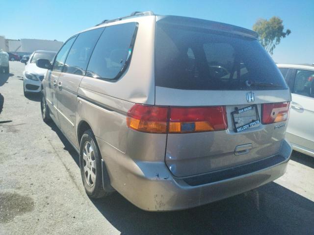 Photo 3 from auction – 2002 HONDA ODYSSEY EX with VIN 2HKRL18052H535730