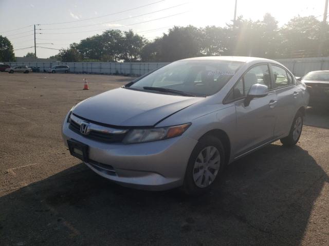 Photo 2 from auction – 2012 HONDA CIVIC LX with VIN 19XFB2F52CE382708