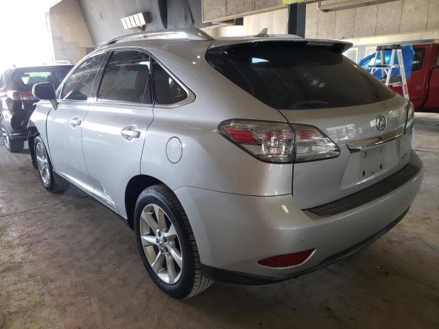 Photo 3 from auction – 2011 LEXUS RX 350 with VIN JTJZK1BA7B2004824