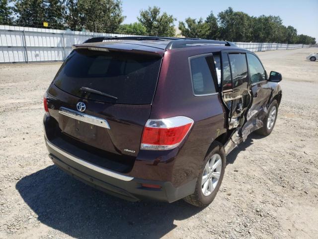 Photo 4 from auction – 2013 TOYOTA HIGHLANDER with VIN 5TDBK3EH4DS258107