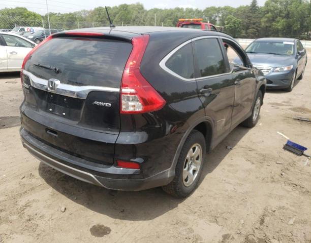 Photo 4 from auction – 2016 HONDA CR-V LX with VIN 5J6RM4H35GL009815