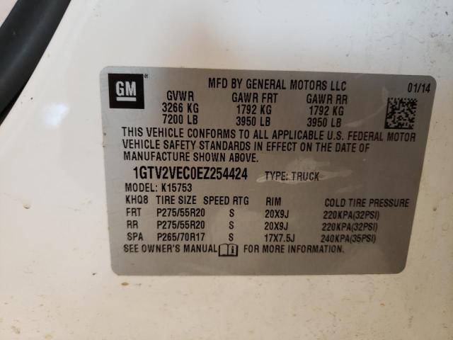 Photo 10 from auction – 2014 GMC SIERRA K15 with VIN 1GTV2VEC0EZ254424