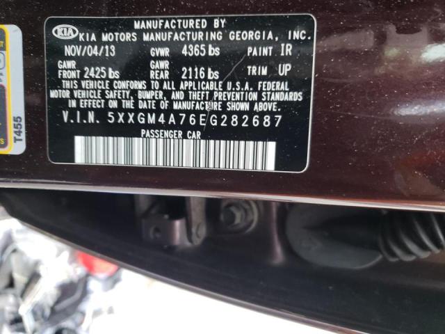 Photo 10 from auction – 2014 KIA OPTIMA LX with VIN 5XXGM4A76EG282687