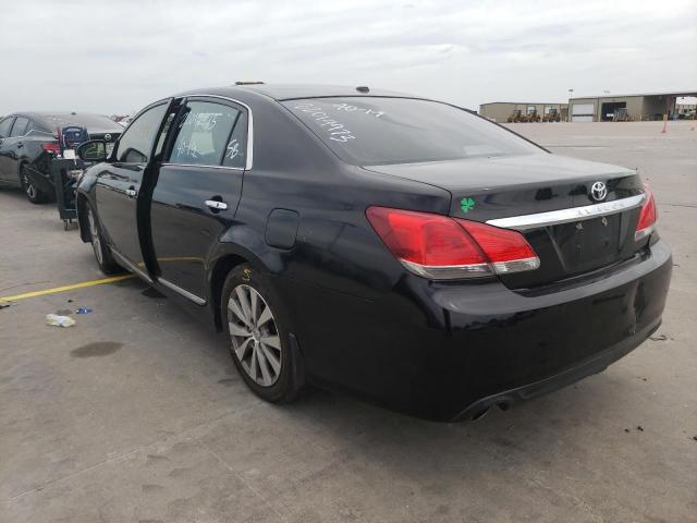 Photo 3 from auction – 2011 TOYOTA AVALON BAS with VIN 4T1BK3DB7BU437937