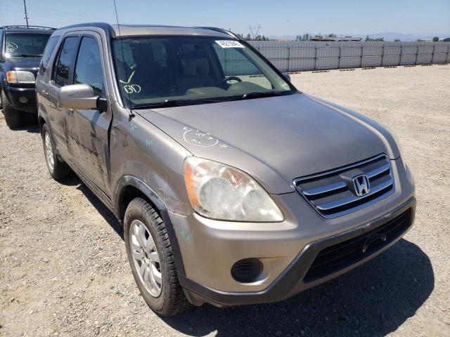 Photo 1 from auction – 2005 HONDA CR-V SE with VIN JHLRD78985C063430