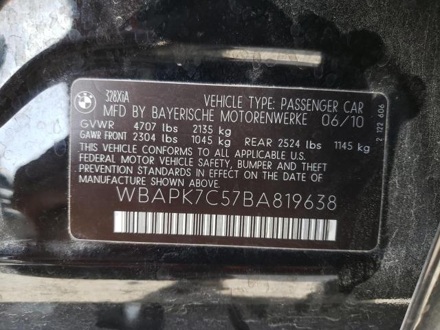 Photo 10 from auction – 2011 BMW 328 XI with VIN WBAPK7C57BA819638