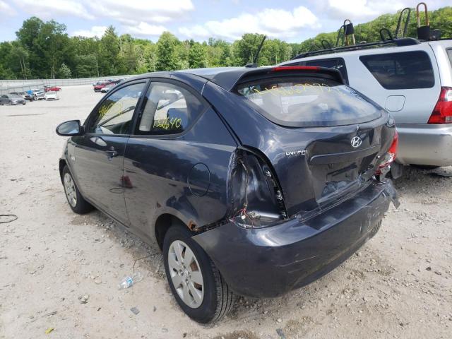 Photo 3 from auction – 2008 HYUNDAI ACCENT with VIN KMHCM36C98U081780