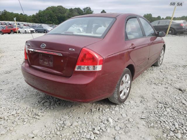 Photo 4 from auction – 2009 KIA SPECTRA EX with VIN KNAFE222795652861