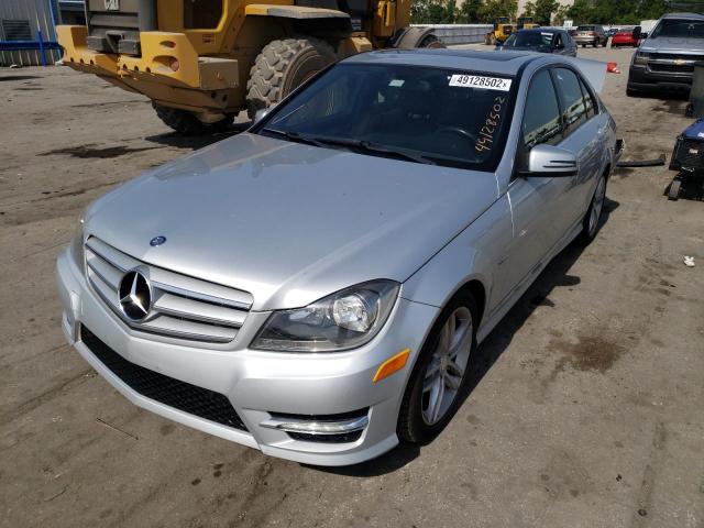 Photo 2 from auction – 2012 MERCEDES-BENZ C 250 with VIN WDDGF4HB1CA652429