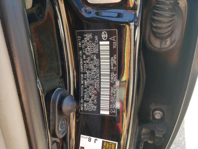 Foto 10 de la subasta – 2012 TOYOTA PRIUS con VIN JTDKN3DU4C5517253