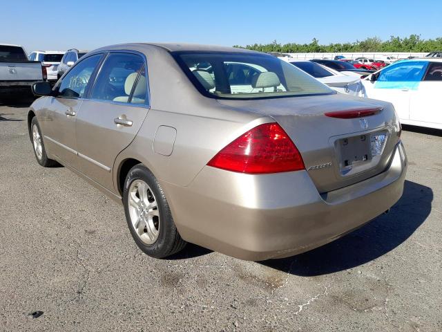 Photo 3 from auction – 2006 HONDA ACCORD EX with VIN JHMCM56706C009564