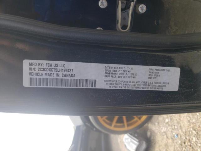 Photo 10 from auction – 2020 DODGE CHARGER R/ with VIN 2C3CDXCT5LH199437