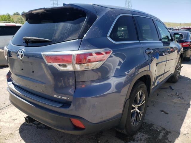 Photo 4 from auction – 2016 TOYOTA HIGHLANDER with VIN 5TDJKRFH2GS228363