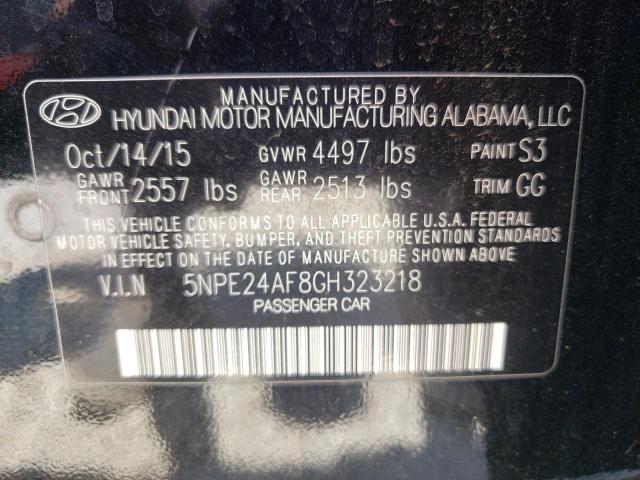 Photo 10 from auction – 2016 HYUNDAI SONATA SE with VIN 5NPE24AF8GH323218
