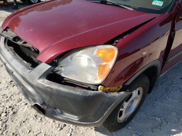 Photo 9 from auction – 2002 HONDA CR-V LX with VIN JHLRD68402C010506