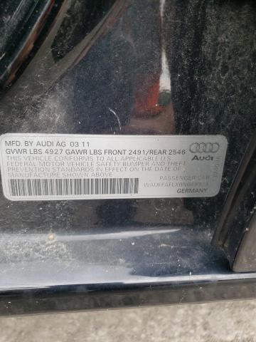 Photo 10 from auction – 2011 AUDI A4 PREMIUM with VIN WAUFFAFLXBN049323
