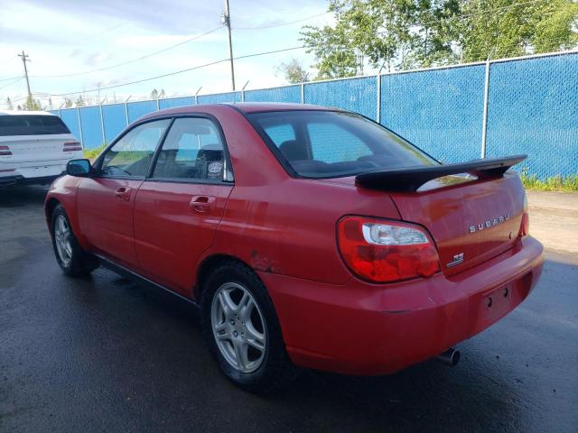 Photo 3 from auction – 2004 SUBARU IMPREZA RS with VIN JF1GD67534H509259