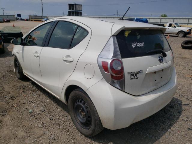 Photo 3 from auction – 2013 TOYOTA PRIUS C with VIN JTDKDTB34D1537606