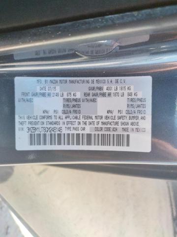 Photo 10 from auction – 2016 MAZDA 3 SPORT with VIN 3MZBM1U78GM246146