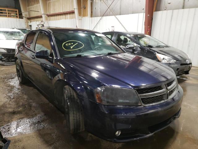 DODGE AVENGER MA 2011 with VIN 1B3BD1FG7BN507203 - Photo from auction