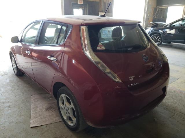 Photo 3 from auction – 2012 NISSAN LEAF SV with VIN JN1AZ0CP0CT015171