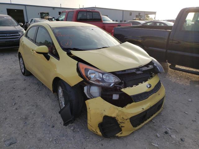 KIA RIO LX 2016 with VIN KNADM5A33G6549756 - Photo from auction
