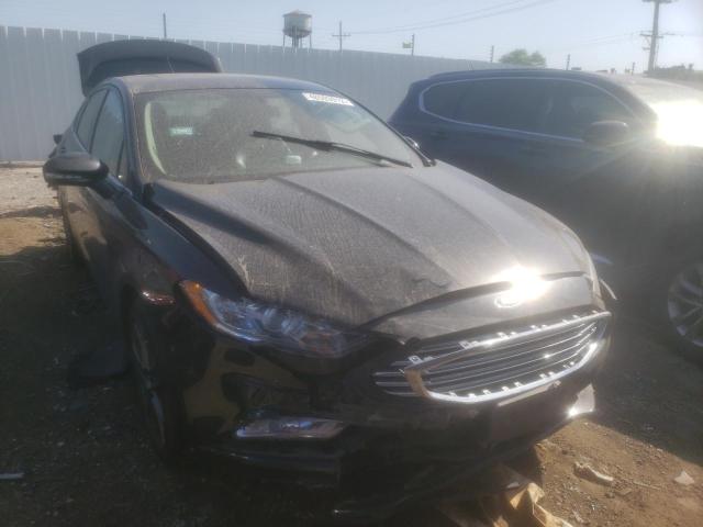 FORD FUSION SE 2017 with VIN 3FA6P0HD3HR176068 - Photo from auction