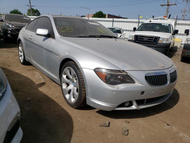 BMW 650 I 2007 with VIN WBAEH13537CR51889 - Photo from auction