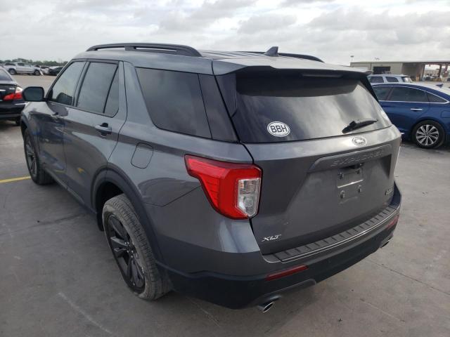 Photo 3 from auction – 2021 FORD EXPLORER X with VIN 1FMSK7DH1MGA94796