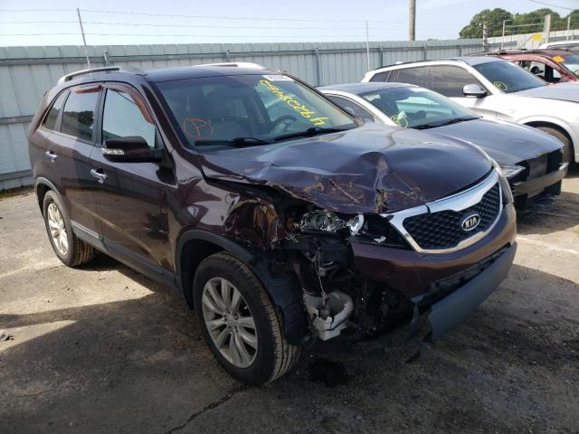 KIA SORENTO EX 2011 with VIN 5XYKU4A11BG024025 - Photo from auction