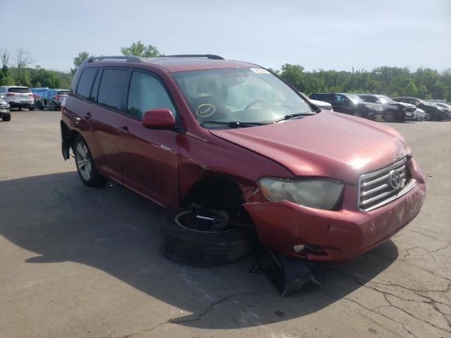 TOYOTA HIGHLANDER 2009 with VIN JTEES43A092113424 - Photo from auction