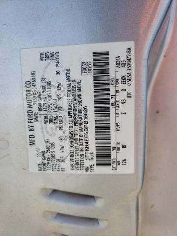 Photo 10 from auction – 2011 FORD RANGER SUP with VIN 1FTKR4EE6BPB15626
