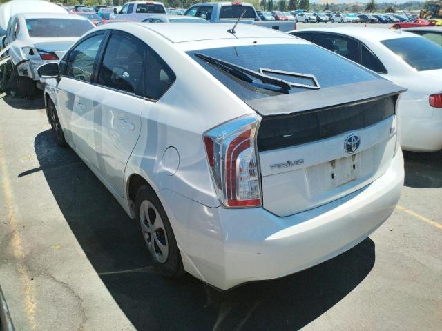 Photo 3 from auction – 2013 TOYOTA PRIUS with VIN JTDKN3DUXD0349374
