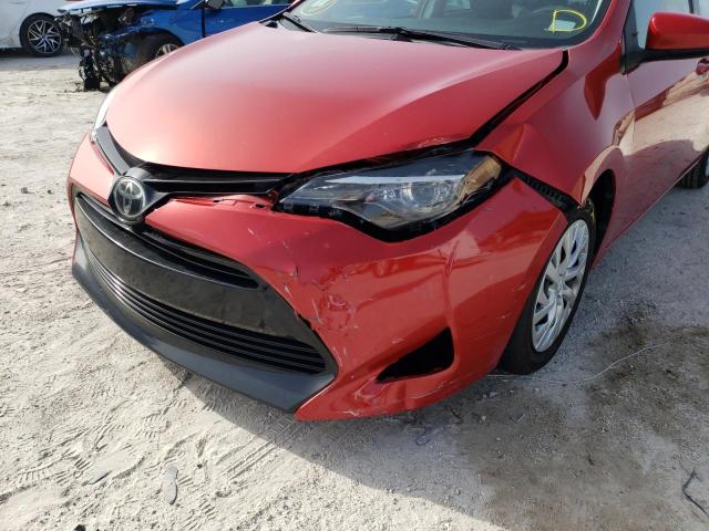 Photo 9 from auction – 2018 TOYOTA COROLLA L with VIN 5YFBURHE9JP749856