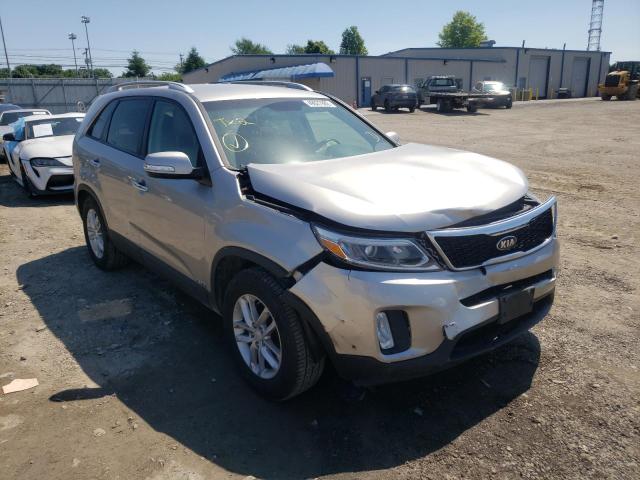 KIA SORENTO LX 2014 with VIN 5XYKTCA66EG438074 - Photo from auction