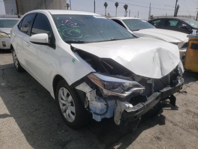 TOYOTA COROLLA L 2015 with VIN 2T1BURHE0FC276078 - Photo from auction
