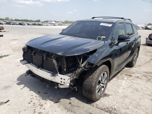 Photo 2 from auction – 2021 TOYOTA HIGHLANDER with VIN 5TDGZRAH4MS524431