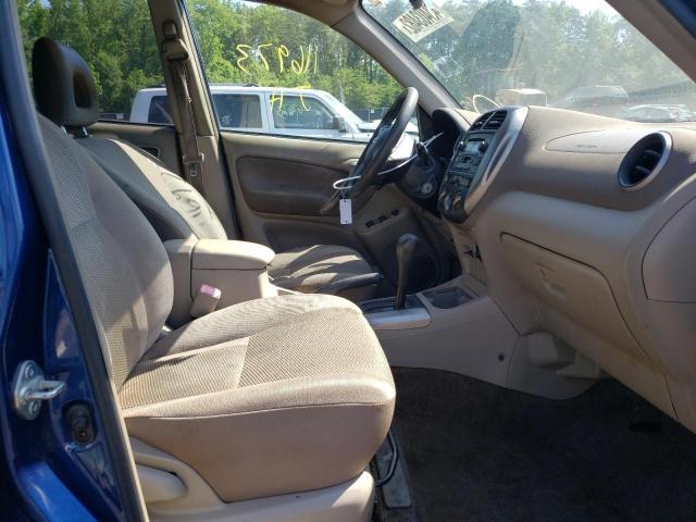 Photo 5 from auction – 2004 TOYOTA RAV4 with VIN JTEGD20V540013757