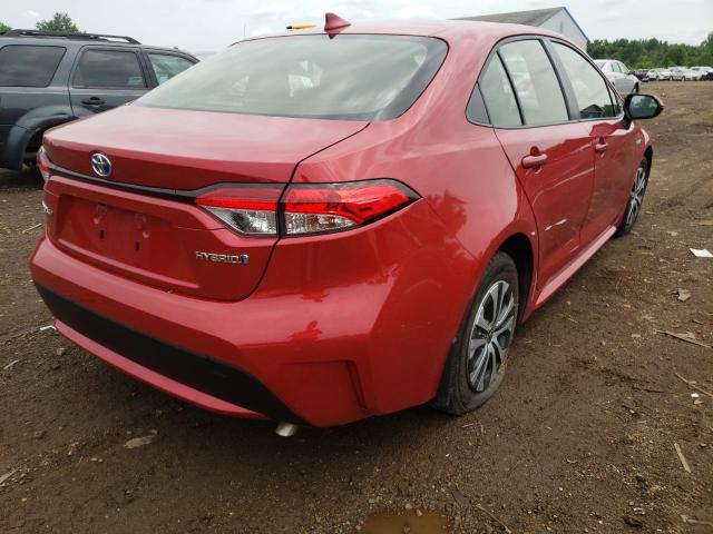 Photo 4 from auction – 2021 TOYOTA COROLLA LE with VIN JTDEAMDE7MJ003252