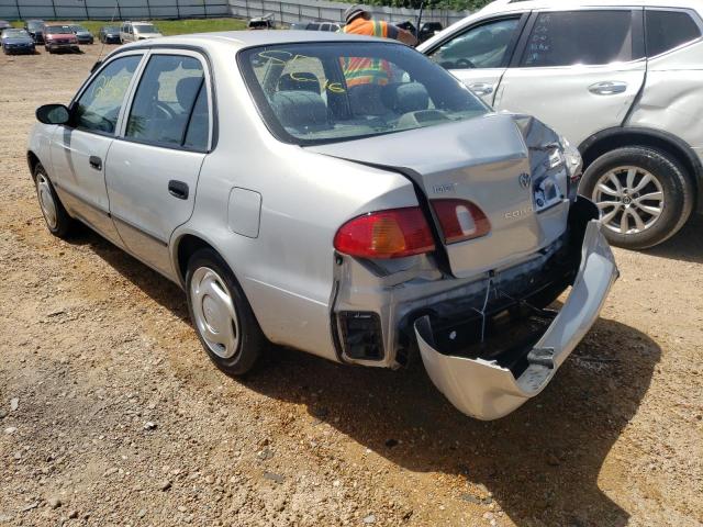 Photo 3 from auction – 2000 TOYOTA COROLLA VE with VIN 2T1BR12E9YC383208