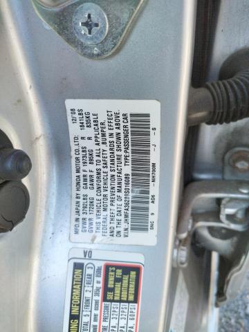 Photo 10 from auction – 2009 HONDA CIVIC HYBR with VIN JHMFA36289S016089