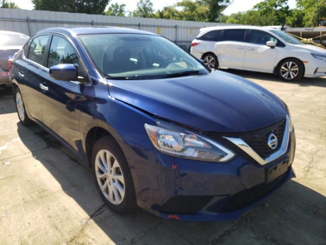 NISSAN SENTRA S 2019 with VIN 3N1AB7AP1KY385597 - Photo from auction